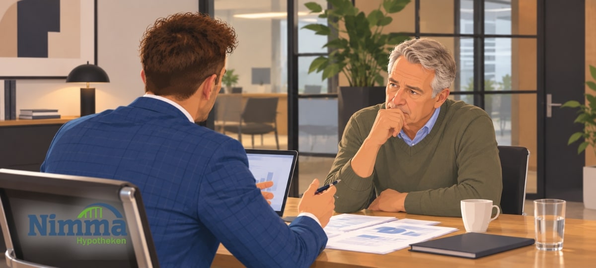 pensioen bedrag ineens hypotheek aflossen gesprek adviseur